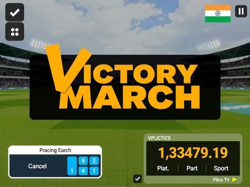 VR Cricket Victory March Download Statistics India VR Cricket Victory March Download Statistics India